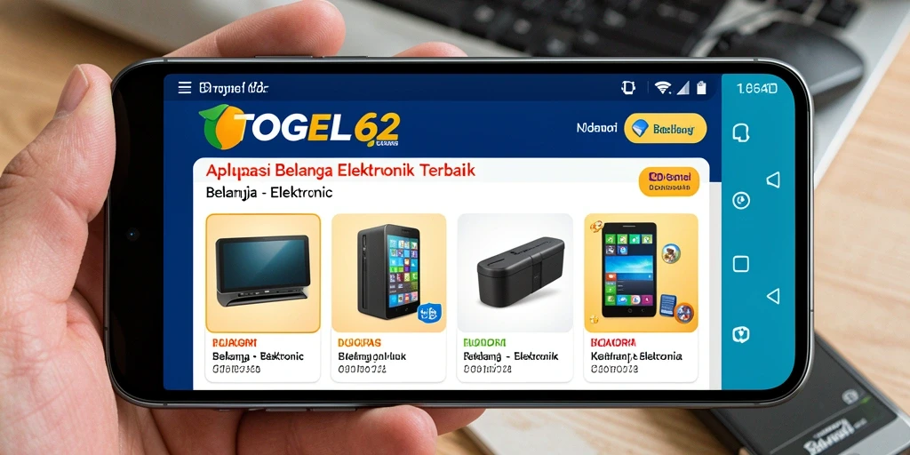 Antarmuka pengguna TOGEL62 yang memudahkan transaksi elektronik.