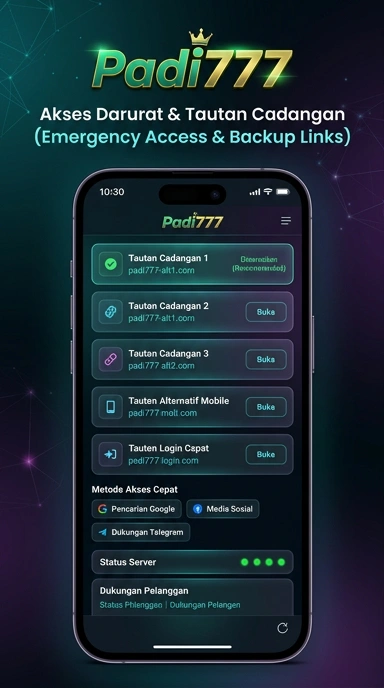 Link Alternatif Terbaik untuk Padi777 di Android