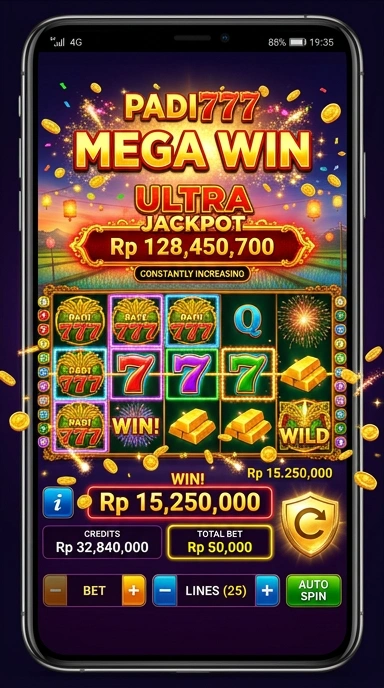 padi777 tampilan beranda
