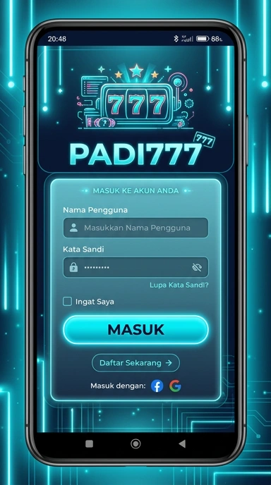 Cara Masuk Akun Padi777 untuk Pengguna Android